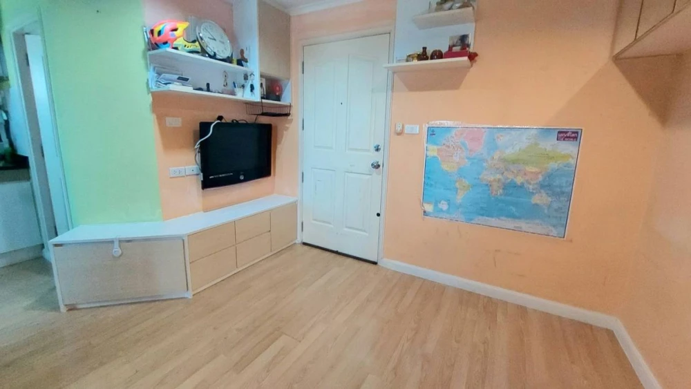 Urgent sale!! Lumpini Ville Rat Burana-Riverview condo, 28th floor, Building A, city view, fully furnished room, ready to move in, hurry and book now!