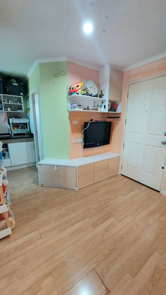Urgent sale!! Lumpini Ville Rat Burana-Riverview condo, 28th floor, Building A, city view, fully furnished room, ready to move in, hurry and book now!