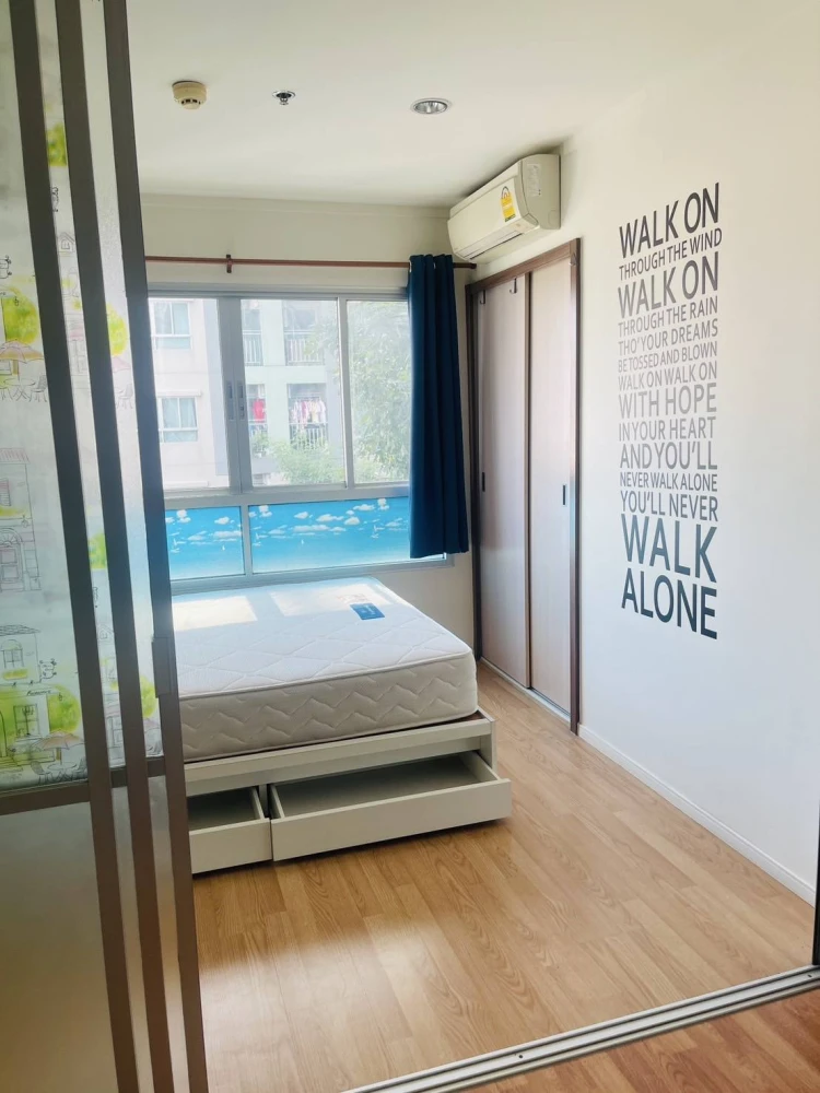 Urgent sale! Lumpini Mega City Bangna Condo, corner room with privacy. Everything is complete here. Come and own it today.