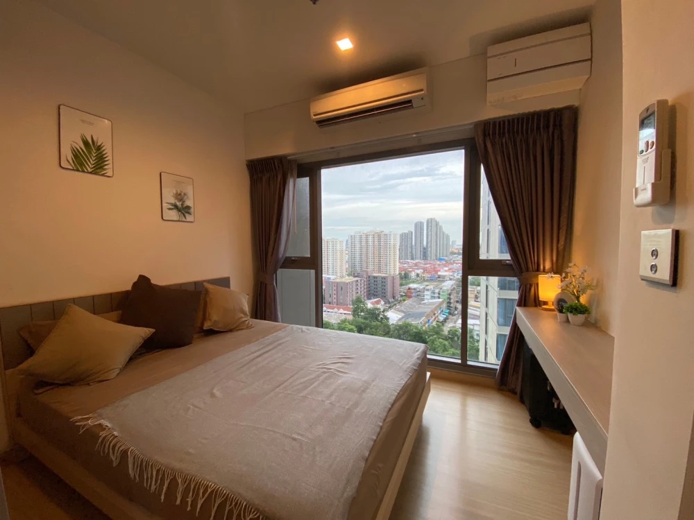 Urgent Sale!! Whizdom Connect Sukhumvit Condo, 15th Floor, Beautiful Unit, Fully Furnished, Ready to Move In! Don't Miss!!