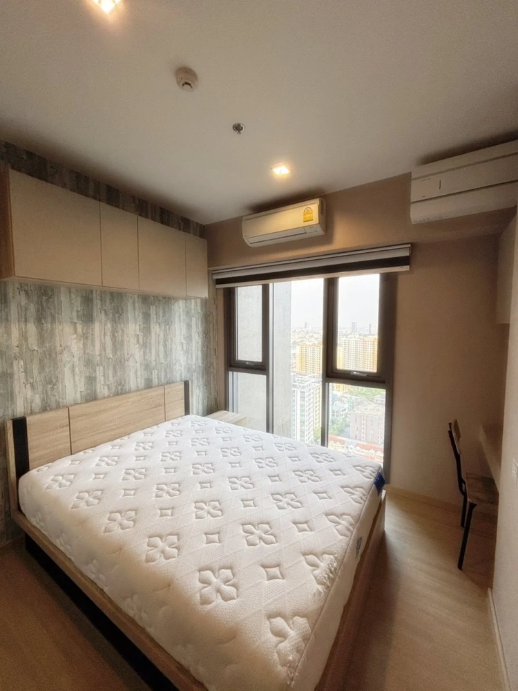 Urgent sale!! Condo Wisdom Connect Sukhumvit 25th floor, South side, beautiful room, fully furnished, good price, don't miss it!!