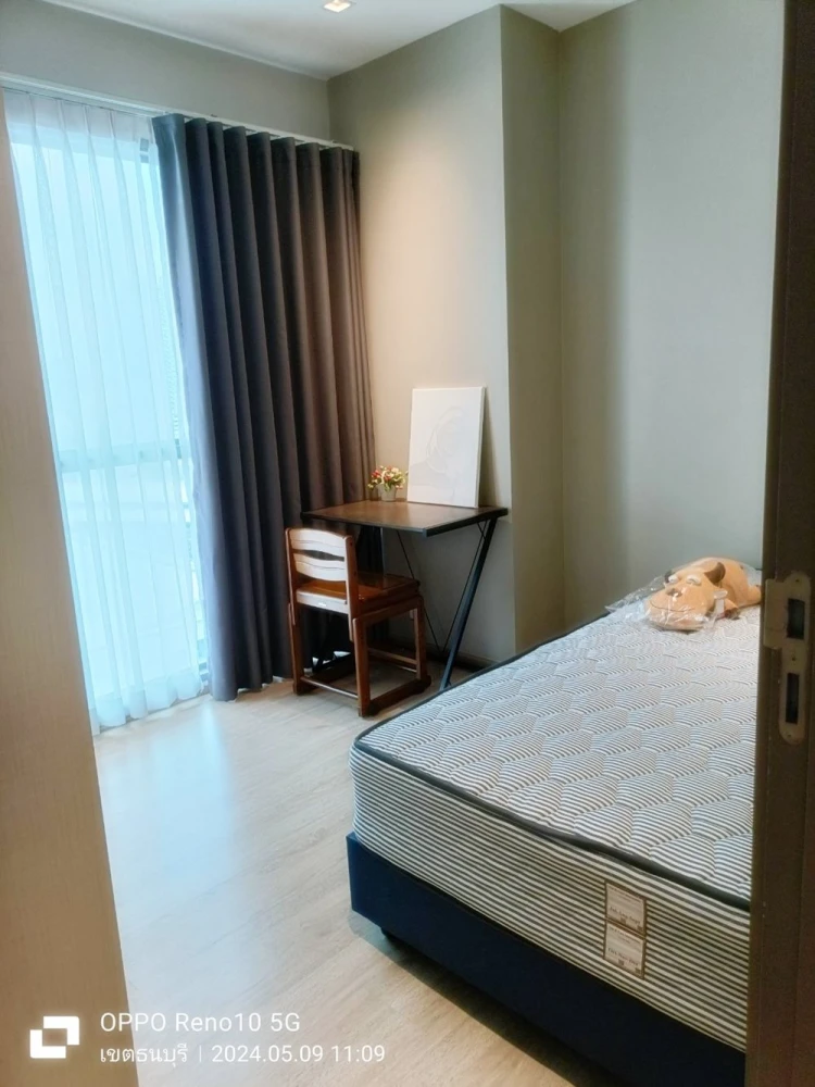 Urgent sale!! Condo Wisdom Station Ratchada-Tha Phra, 12th floor, beautiful room, fully furnished, good price, don't miss it!!