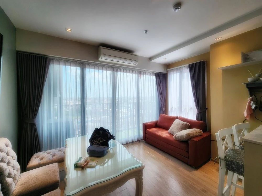 Urgent sale!! Condo Wisdom Station Ratchada-Tha Phra, 12th floor, beautiful room, fully furnished, good price, don't miss it!!