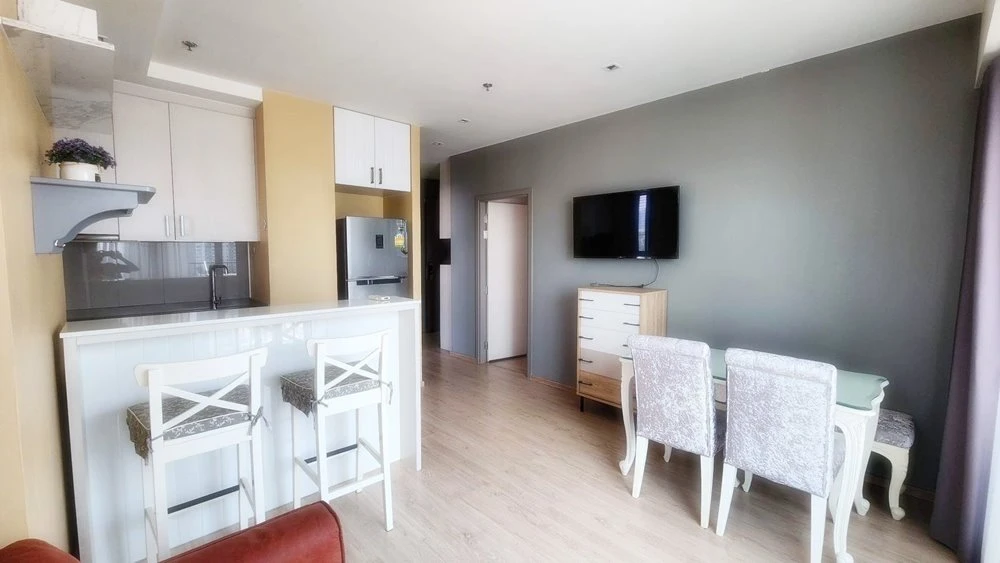 Urgent sale!! Condo Wisdom Station Ratchada-Tha Phra, 12th floor, beautiful room, fully furnished, good price, don't miss it!!
