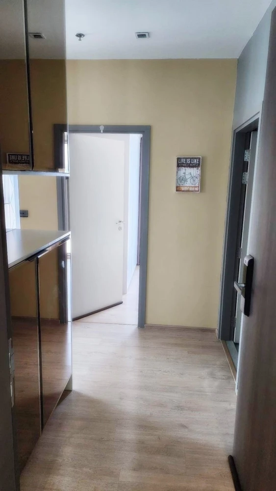 Urgent sale!! Condo Wisdom Station Ratchada-Tha Phra, 12th floor, beautiful room, fully furnished, good price, don't miss it!!