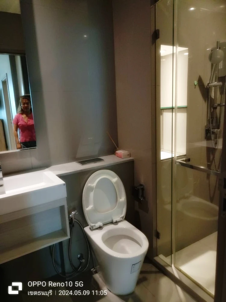 Urgent sale!! Condo Wisdom Station Ratchada-Tha Phra, 12th floor, beautiful room, fully furnished, good price, don't miss it!!
