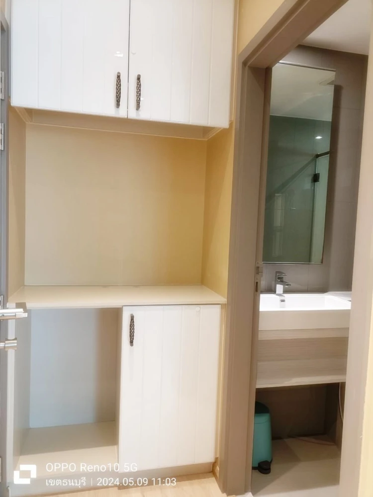 Urgent sale!! Condo Wisdom Station Ratchada-Tha Phra, 12th floor, beautiful room, fully furnished, good price, don't miss it!!