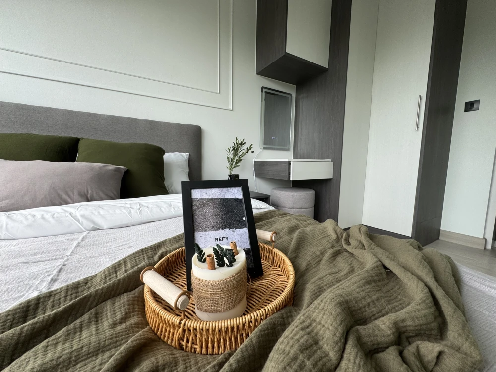 Urgent sale!! Condo Ease 2 Rama 2, 3rd floor, Building A, beautiful room, ready to move in, good price, hurry and book now!!