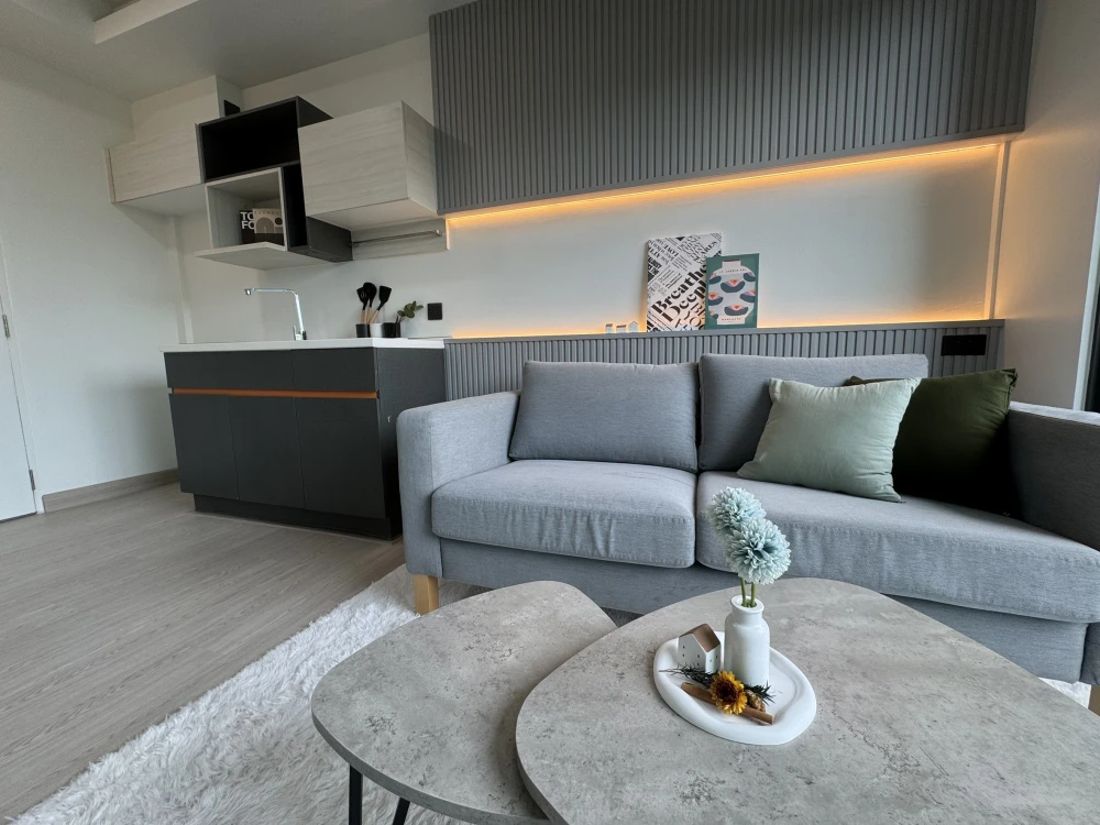 Urgent sale!! Condo Ease 2 Rama 2, 3rd floor, Building A, beautiful room, ready to move in, good price, hurry and book now!!