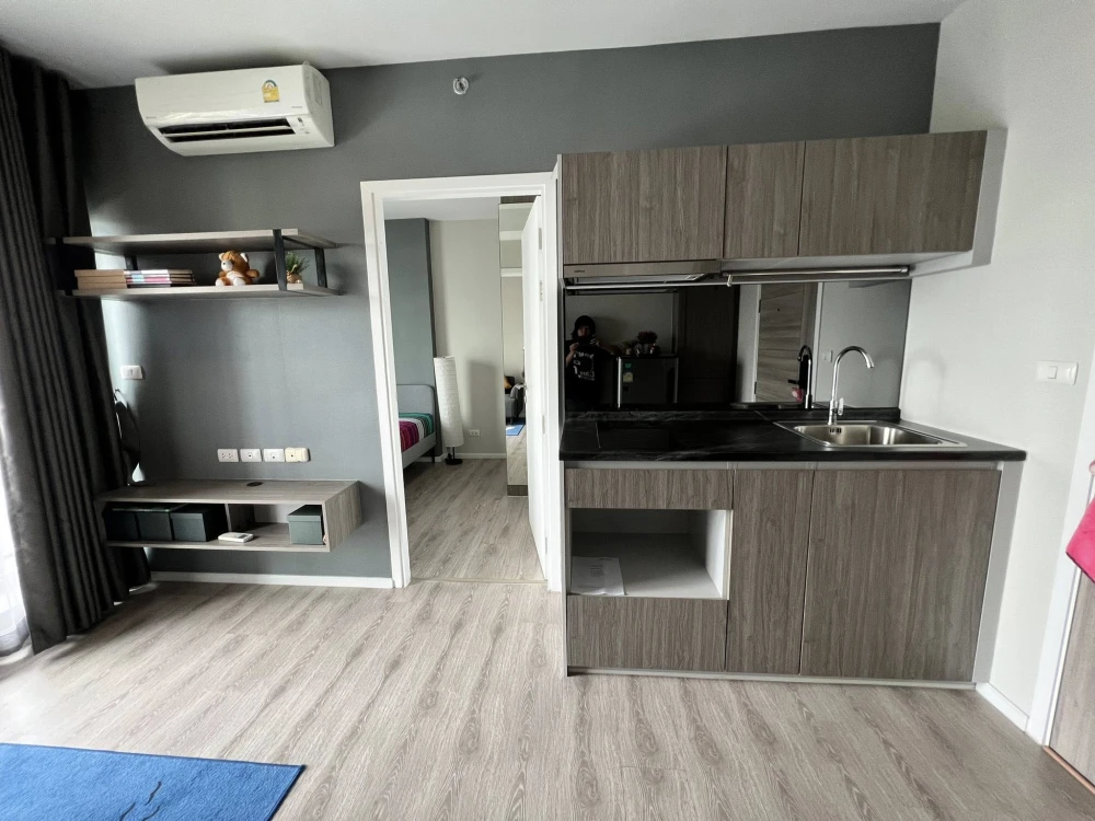 For sale or rent Kensington Sukhumvit-Theparak Condo, 19th floor, Building B, fully furnished, ready to move in immediately, don't miss it!!