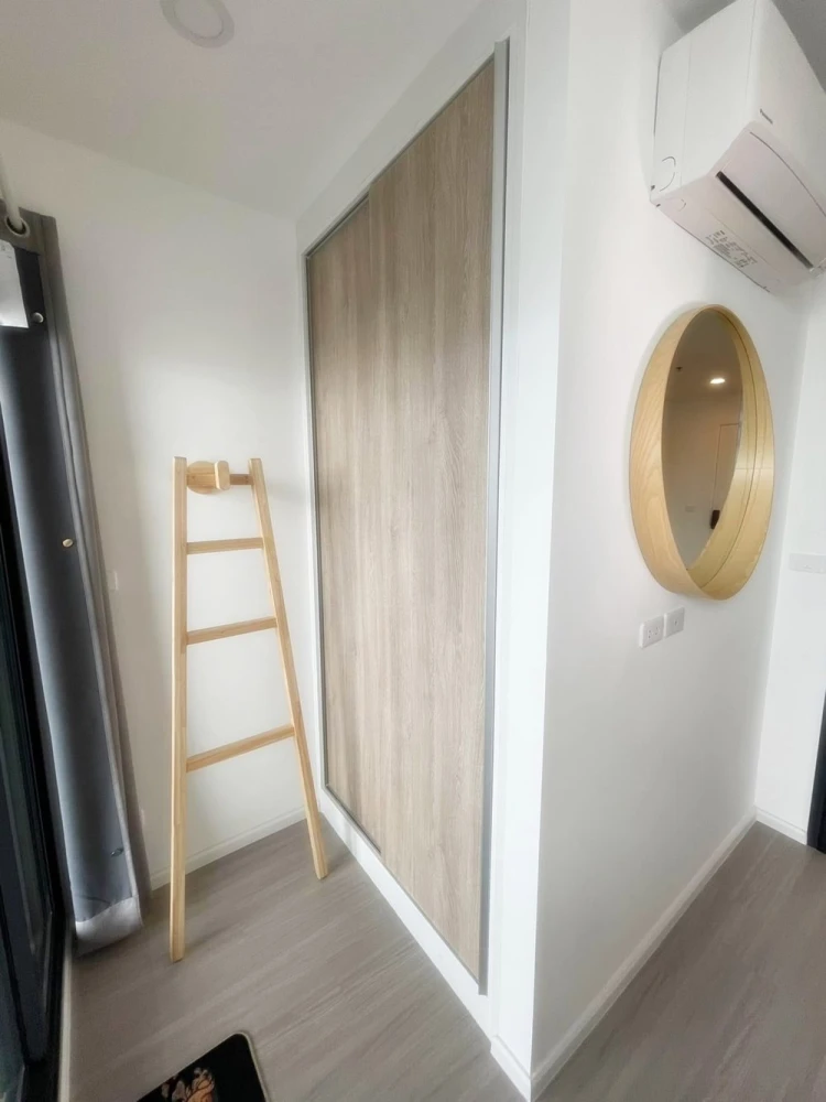 Urgent sale!! Condo Denim Chatuchak, 20th floor, Building A, decorated in Muji style, very livable, fully furnished, ready to move in, don't miss out!