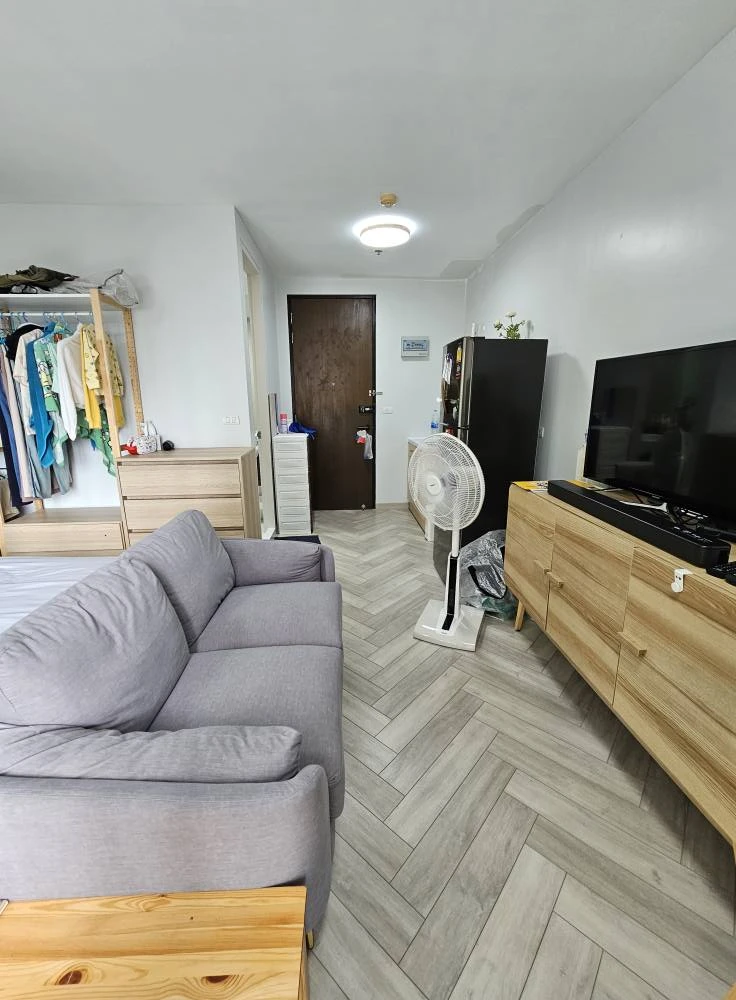 Urgent sale!! Condo The Parkland Taksin - Tha Phra, 7th floor, Building B, fully furnished, ready to move in!!