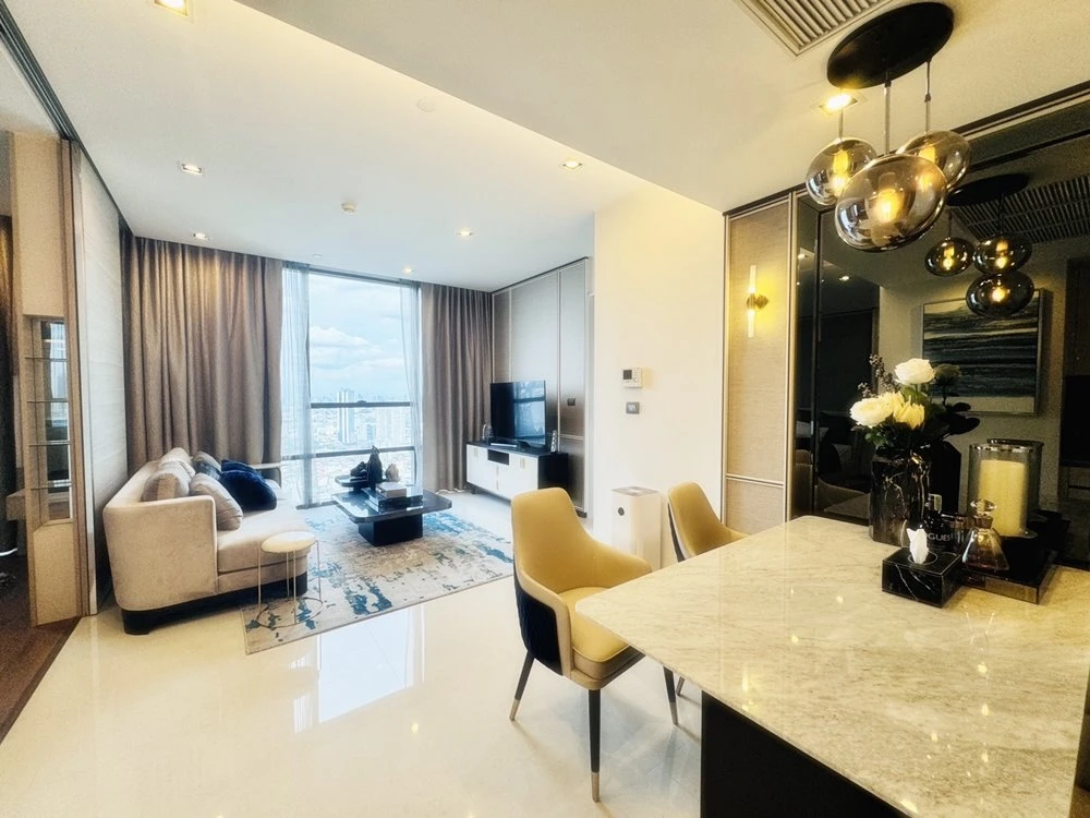Urgent sale!! Condo The Bangkok Sathorn, 42nd floor, Building D, beautiful room, ready to move in, good price, hurry to book now!!