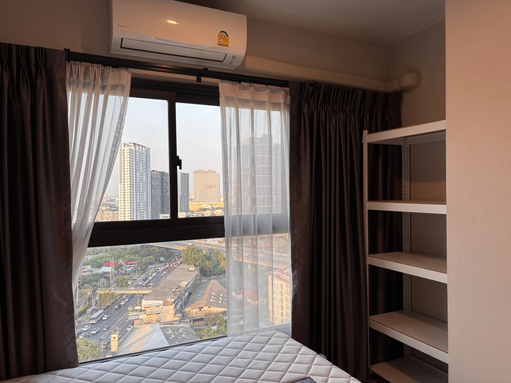 Urgent sale!! Condo The Privacy Rama 9, 18th floor, beautiful room, fully furnished, good price, don't miss it!!