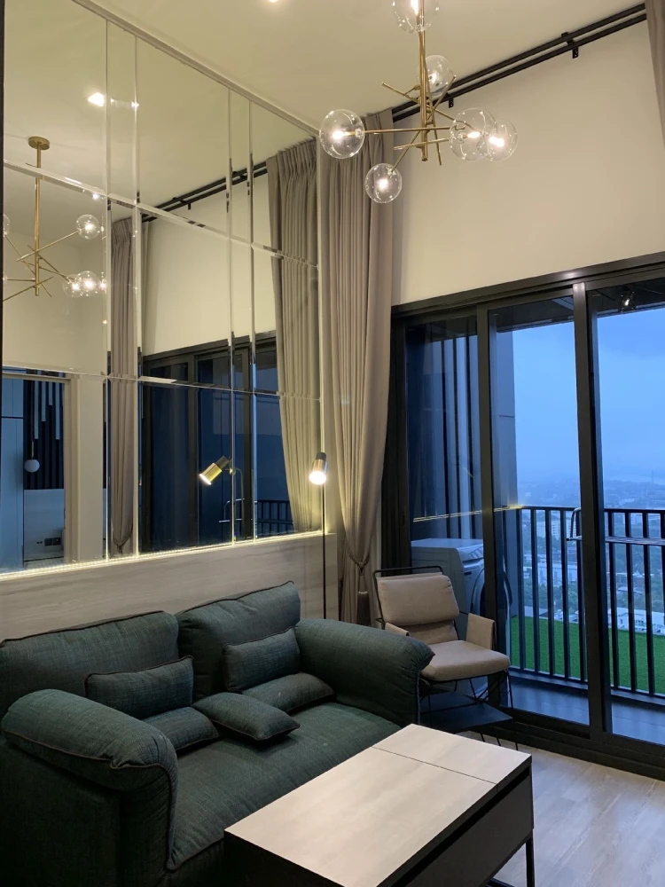 Urgent sale!! Condo The Line Sukhumvit 101, 22nd floor, river view, fully furnished, good price, hurry to book now, urgently!!