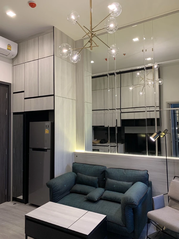 Urgent sale!! Condo The Line Sukhumvit 101, 22nd floor, river view, fully furnished, good price, hurry to book now, urgently!!