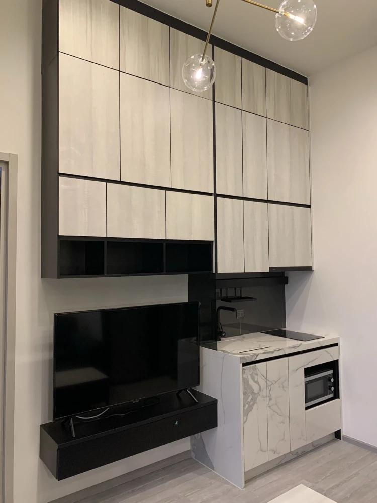 Urgent sale!! Condo The Line Sukhumvit 101, 22nd floor, river view, fully furnished, good price, hurry to book now, urgently!!