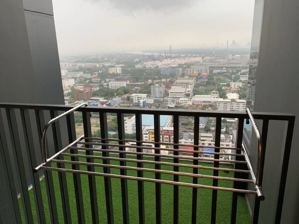 Urgent sale!! Condo The Line Sukhumvit 101, 22nd floor, river view, fully furnished, good price, hurry to book now, urgently!!