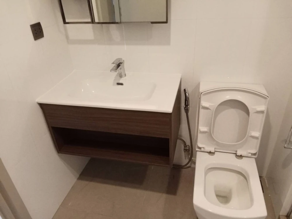 Urgent sale!! Condo The Line Sukhumvit 101, 22nd floor, river view, fully furnished, good price, hurry to book now, urgently!!