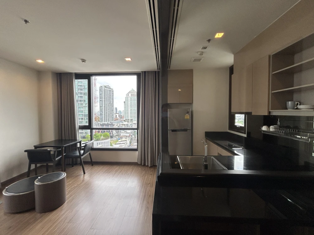 Urgent sale!! Condo The Line Sukhumvit 71, 12th floor, corner unit, fully furnished, ready to move in. Reserve now!!