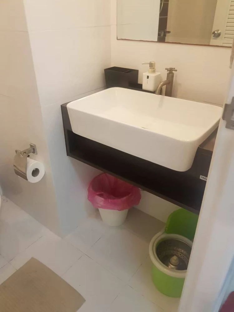 Urgent sale, A Space Condo, Bangna, rooms divided into proportions, perfectly divided into zones, great value, great price, buy now.