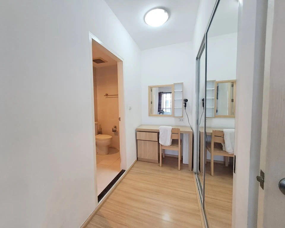 Urgent sale, Condo A Space Play Ratchada Sutthisan, big room, comfortable, not too expensive, complete in one place, book now.