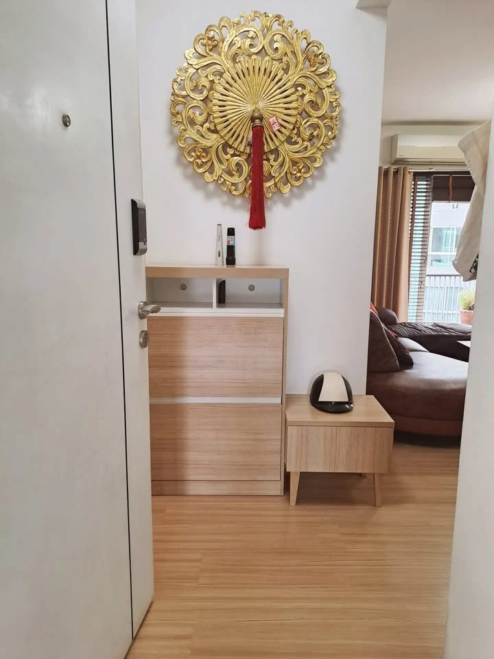 Urgent sale, Condo A Space Play Ratchada Sutthisan, big room, comfortable, not too expensive, complete in one place, book now.