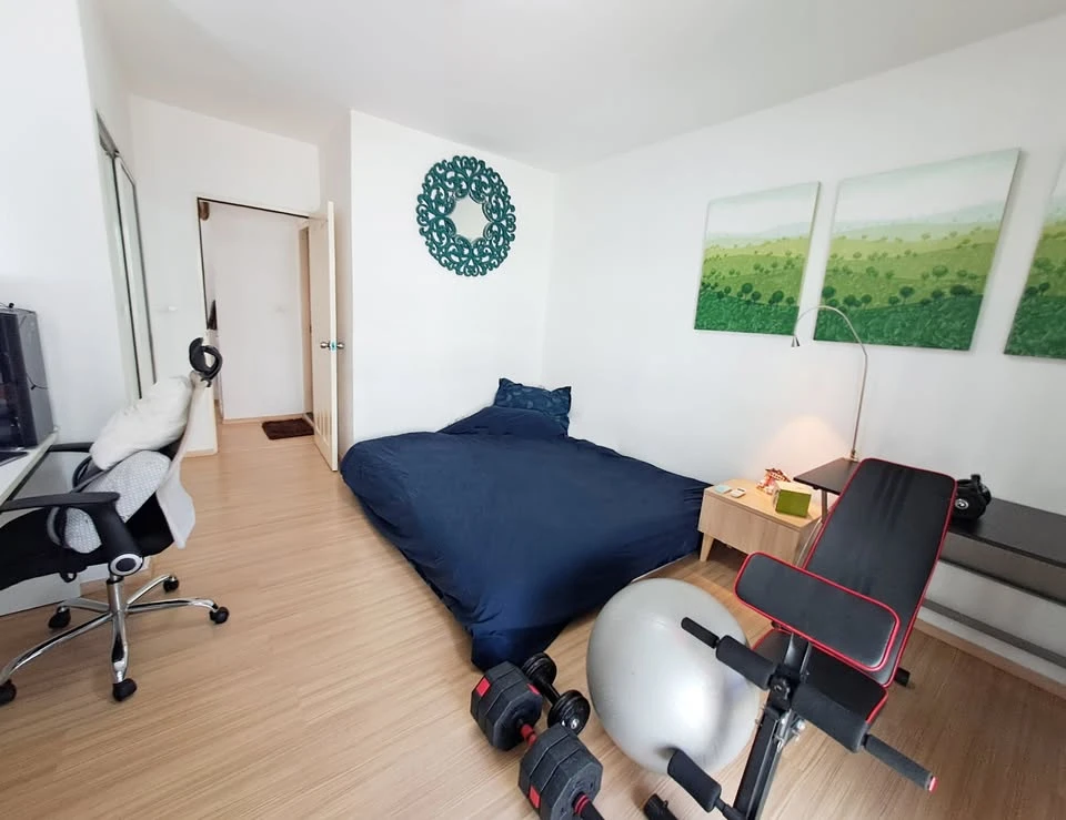 Urgent sale, Condo A Space Play Ratchada Sutthisan, big room, comfortable, not too expensive, complete in one place, book now.