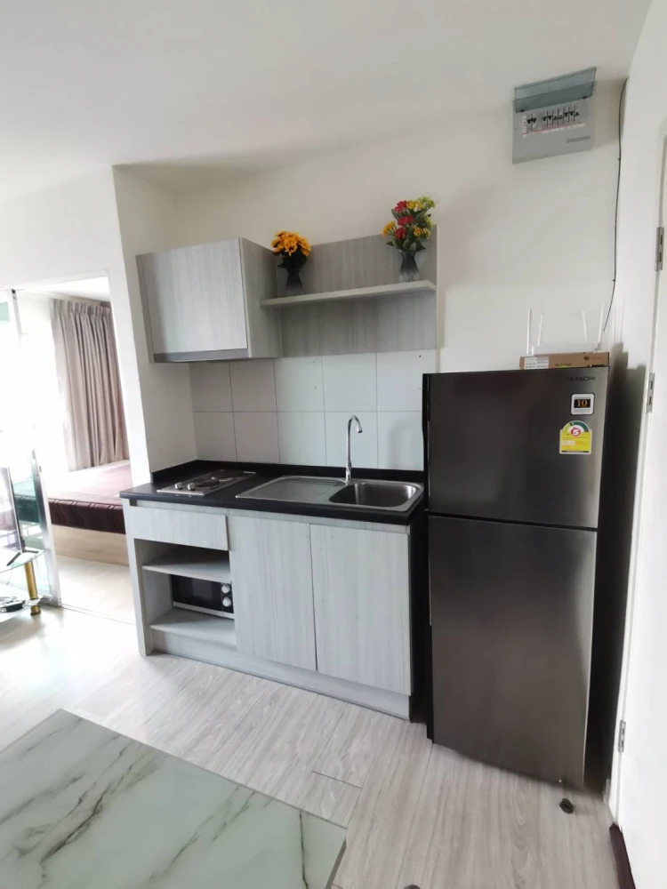 Urgent sale!! Condo Aspire Ngamwongwan, 27th floor, fully furnished, good price, ready to move in, don't miss it!!