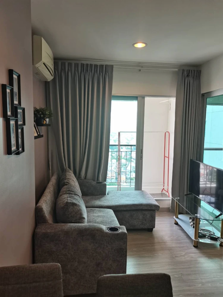 Urgent sale!! Condo Aspire Ngamwongwan, 27th floor, fully furnished, good price, ready to move in, don't miss it!!
