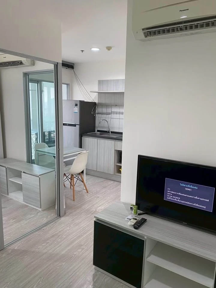 Urgent sale! Aspire Ngamwongwan condo, ready to move in, 22nd floor, high floor with great view, everything you need is here. Book now!
