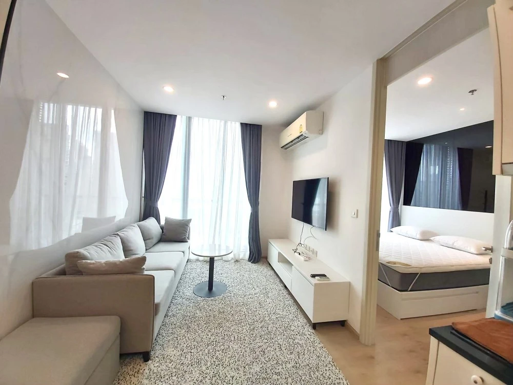 Urgent sale!! Noble Recole Sukhumvit 19 condo, 17th floor, beautiful room, fully furnished, ready to move in, good price, hurry up and book now!!