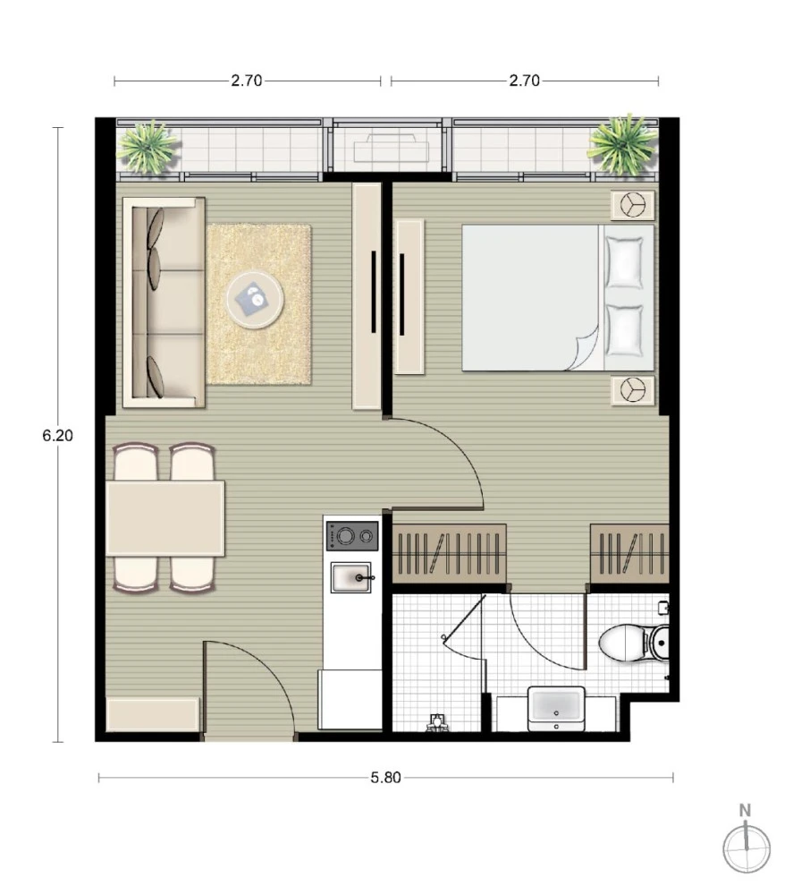 Urgent sale!! Noble Recole Sukhumvit 19 condo, 17th floor, beautiful room, fully furnished, ready to move in, good price, hurry up and book now!!