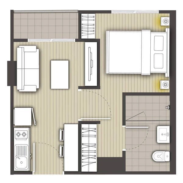 ขาย/ให้เช่า คอนโด โมเดิร์น คอนโด จรัญฯ 79 ชั้น 6 ตึก A ห้องสวย ราคาดี พร้อมเข้าอยู่ รีบจองเลย!!