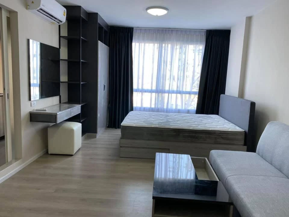 For sale, for rent!! D Condo Campus Resort Dome-Rangsit Phase 3, 2nd floor, Building B, fully furnished, good price, don't miss it!!