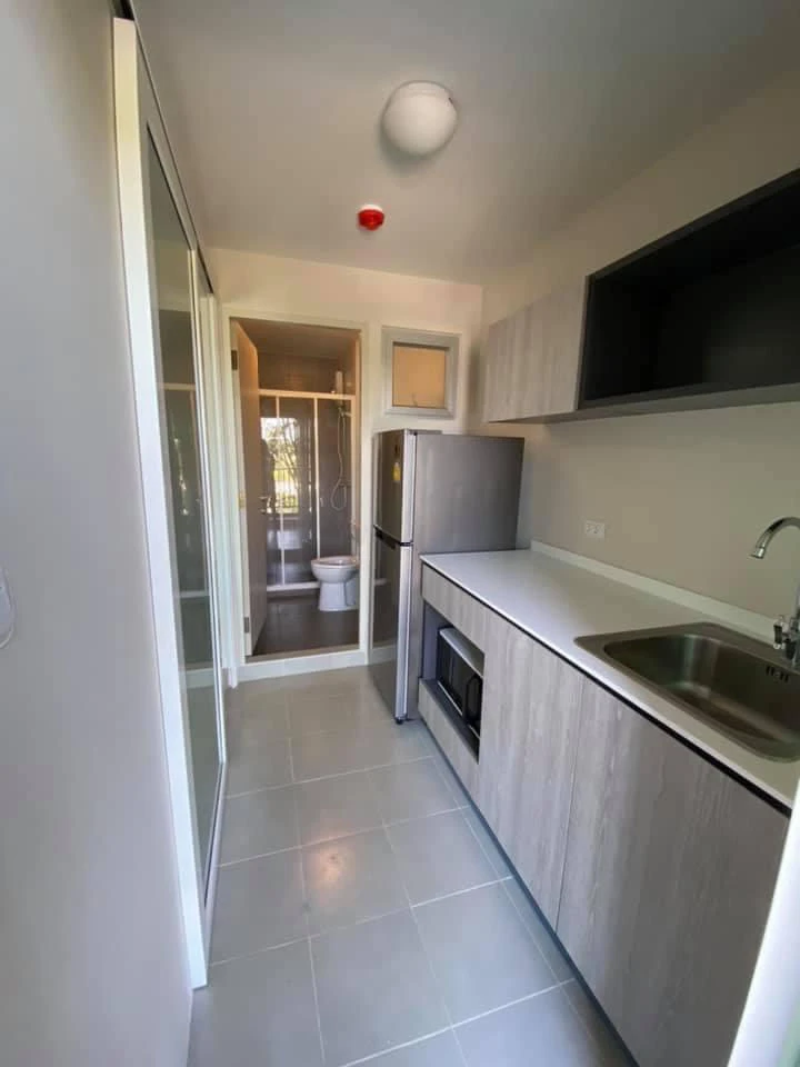 For sale, for rent!! D Condo Campus Resort Dome-Rangsit Phase 3, 2nd floor, Building B, fully furnished, good price, don't miss it!!