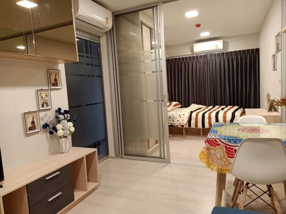 For Sale/Rent!! Plum Condo Rangsit Alive Phase 2, 4th floor, Building B, swimming pool view, fully furnished, ready to move in! Don't miss out!!