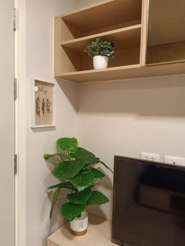 For Sale/Rent!! Plum Condo Rangsit Alive Phase 2, 4th floor, Building B, swimming pool view, fully furnished, ready to move in! Don't miss out!!