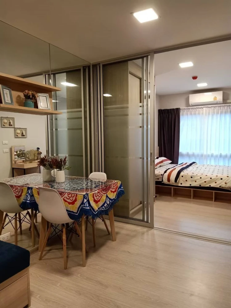 For Sale/Rent!! Plum Condo Rangsit Alive Phase 2, 4th floor, Building B, swimming pool view, fully furnished, ready to move in! Don't miss out!!