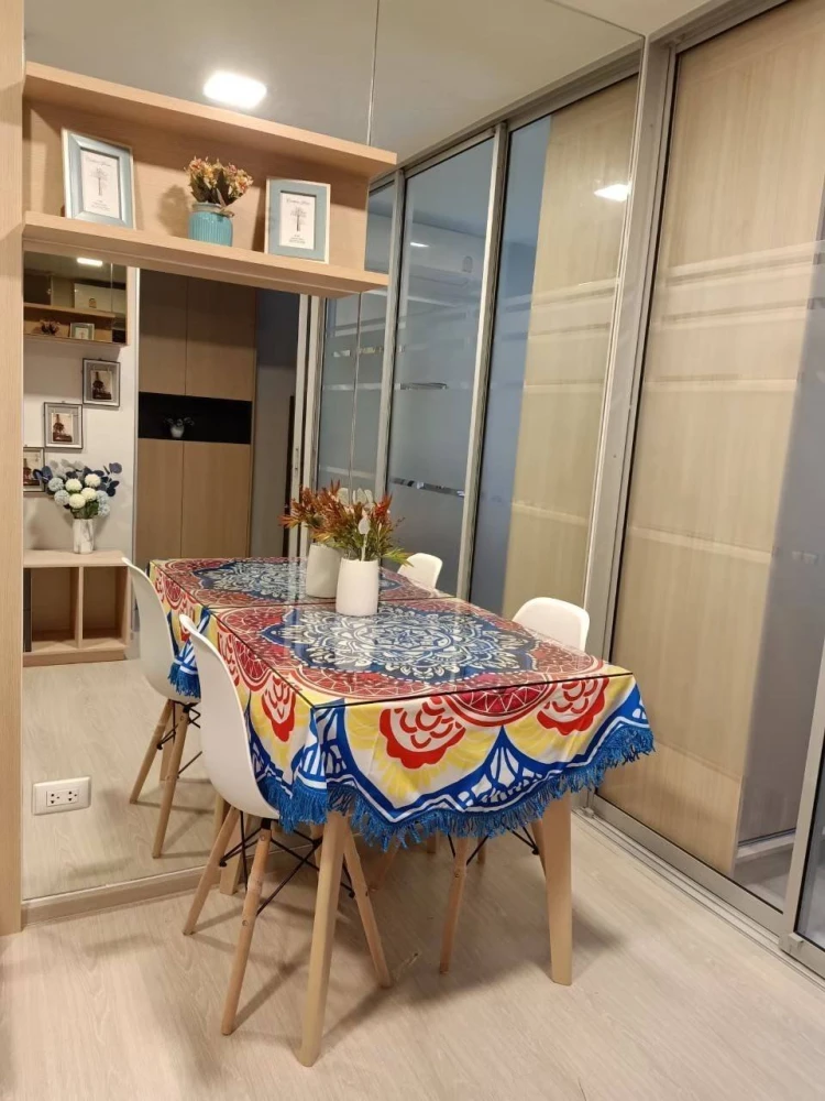 For Sale/Rent!! Plum Condo Rangsit Alive Phase 2, 4th floor, Building B, swimming pool view, fully furnished, ready to move in! Don't miss out!!