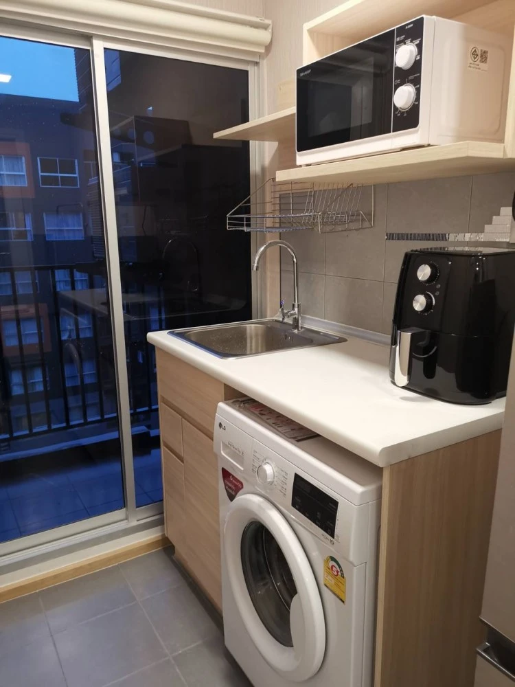 For Sale/Rent!! Plum Condo Rangsit Fresh, 7th Floor, Building A. Fully furnished, ready to move in! Don't miss out!!