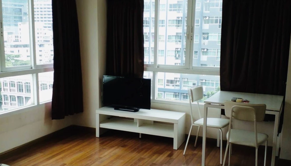 Urgent sale!! PG Rama 9 Condominium, 8th floor, corner room, beautiful room, fully furnished, ready to move in, good price, don't miss it!!