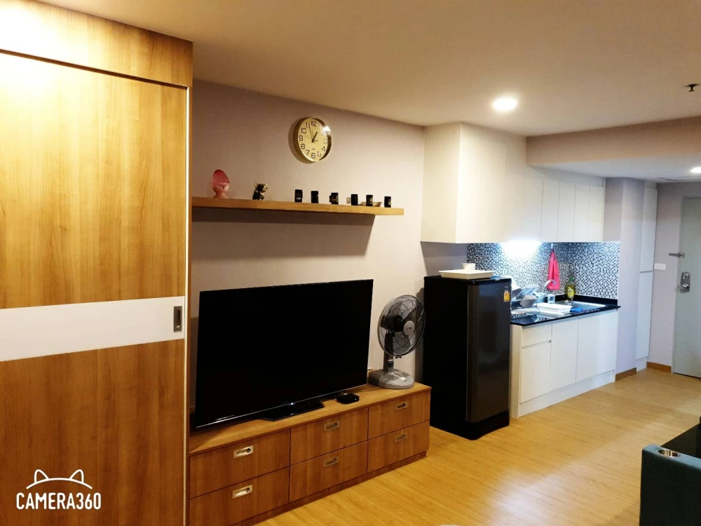 Urgent sale!! Ratchada Orchid, 9th floor, quiet room, no morning and afternoon sun, fully furnished, ready to move in, don't miss out!!