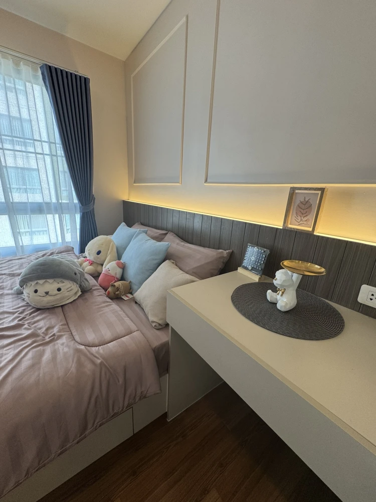 Urgent sale!! V Condo Lat Krabang, 3rd floor, Building B1, nice room, good price, ready to move in, don't miss it!!