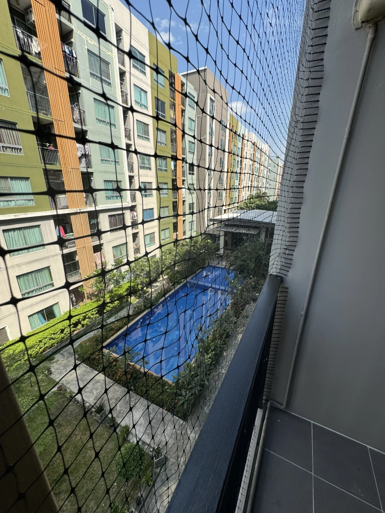 Urgent sale!! V Condo Lat Krabang, 3rd floor, Building B1, nice room, good price, ready to move in, don't miss it!!