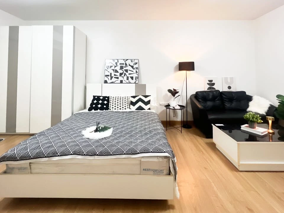Urgent sale, for rent Supalai loft Chaengwattana, 17th floor, ready to move in, fully furnished, unblocked view, reserve now.