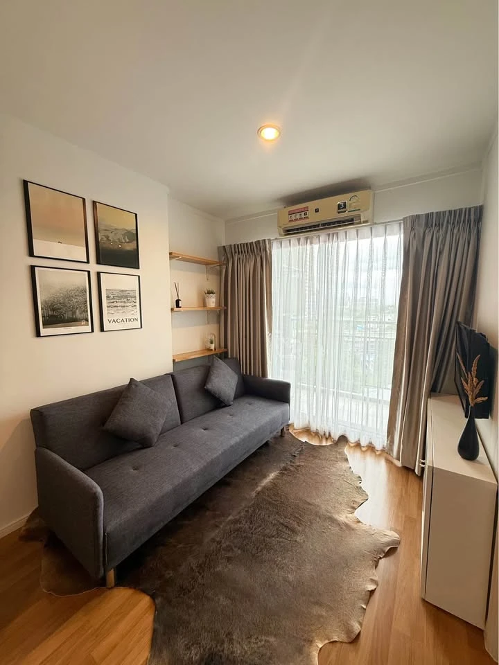 Urgent sale! Lumpini Park Rama9-Ratchada condo, ready to move in, fully furnished with appliances. Own it today!