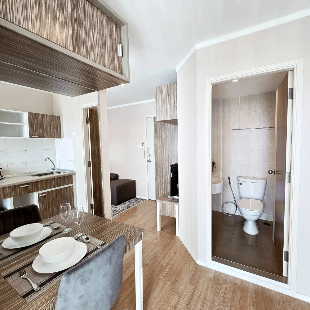 Lumpini Ville Naklua - Wongamat for sale. Sea view, Pattaya. Nicely decorated room with complete furniture. Ready to move in!