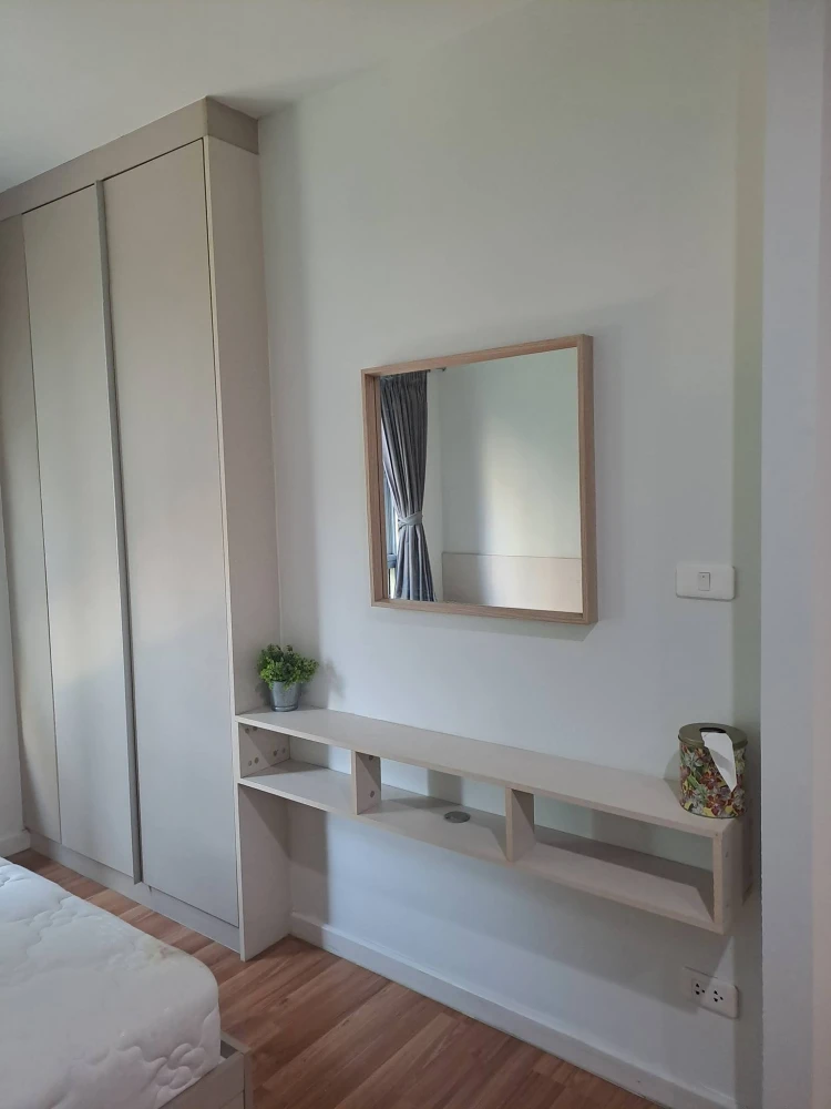 V Condo Ladkrabang for sale. Ready to move in, 2nd floor, garden view. Comes with amenities. Buy now! Don't miss out!