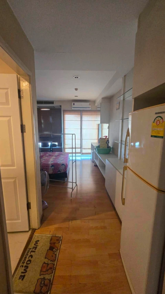 For sale or rent: The Inspire Place ABAC Rama 9. 1 bedroom, 1 bathroom with balcony. Unobstructed view. Book now!